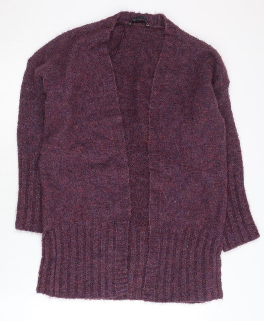 Womens UK Size S Marks and Spencer Purple Cardigan Jumper