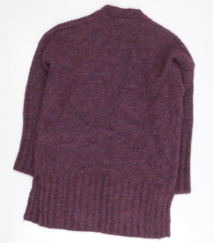Womens UK Size S Marks and Spencer Purple Cardigan Jumper