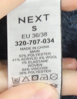 Womens UK Size S NEXT Blue Pullover Jumper