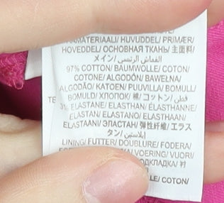 Boden Women’s Pink Knee Length Cotton Stretch Skirt Size 12