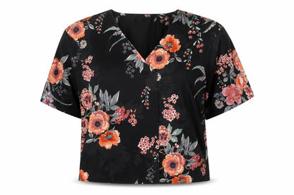 Womens UK Size 10 Monsoon Black Wrap Blouse