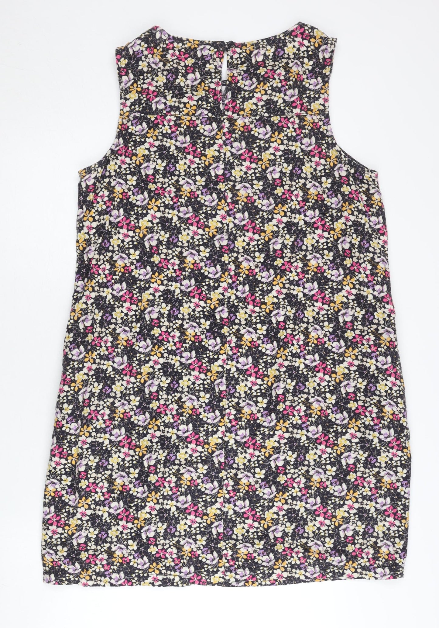 Next Petite Women’s Multicoloured Floral Shift Dress Size 16P