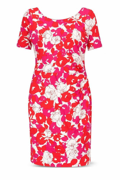 Kaliko Women’s Multicoloured Floral Sheath Dress Size 14