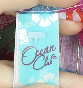 Ocean Club Women’s Multicoloured Floral Kaftan Dress Size 18 Summer Beachwear