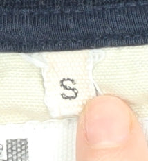 Weekend Offender Men’s Blue Small Cotton Crew Neck Sweatshirt