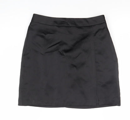 New Look Womens Black Size 12 Pencil Skirt Knee Length Workwear
