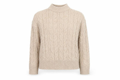 Womens UK Size M RESERVED Beige Pullover Jumper