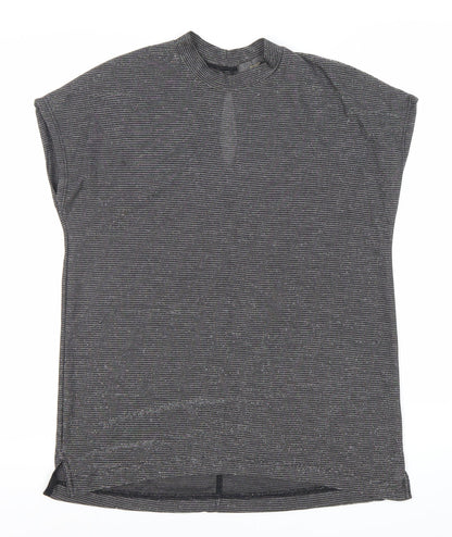 Womens UK Size 12 NEXT Black Basic T-Shirt