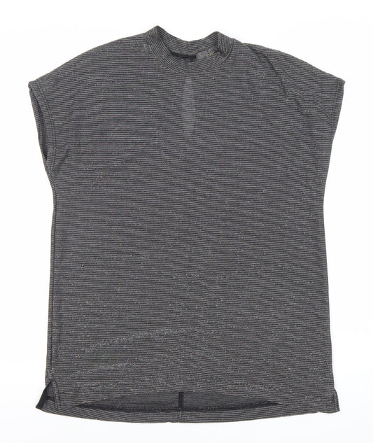 Womens UK Size 12 NEXT Black Basic T-Shirt