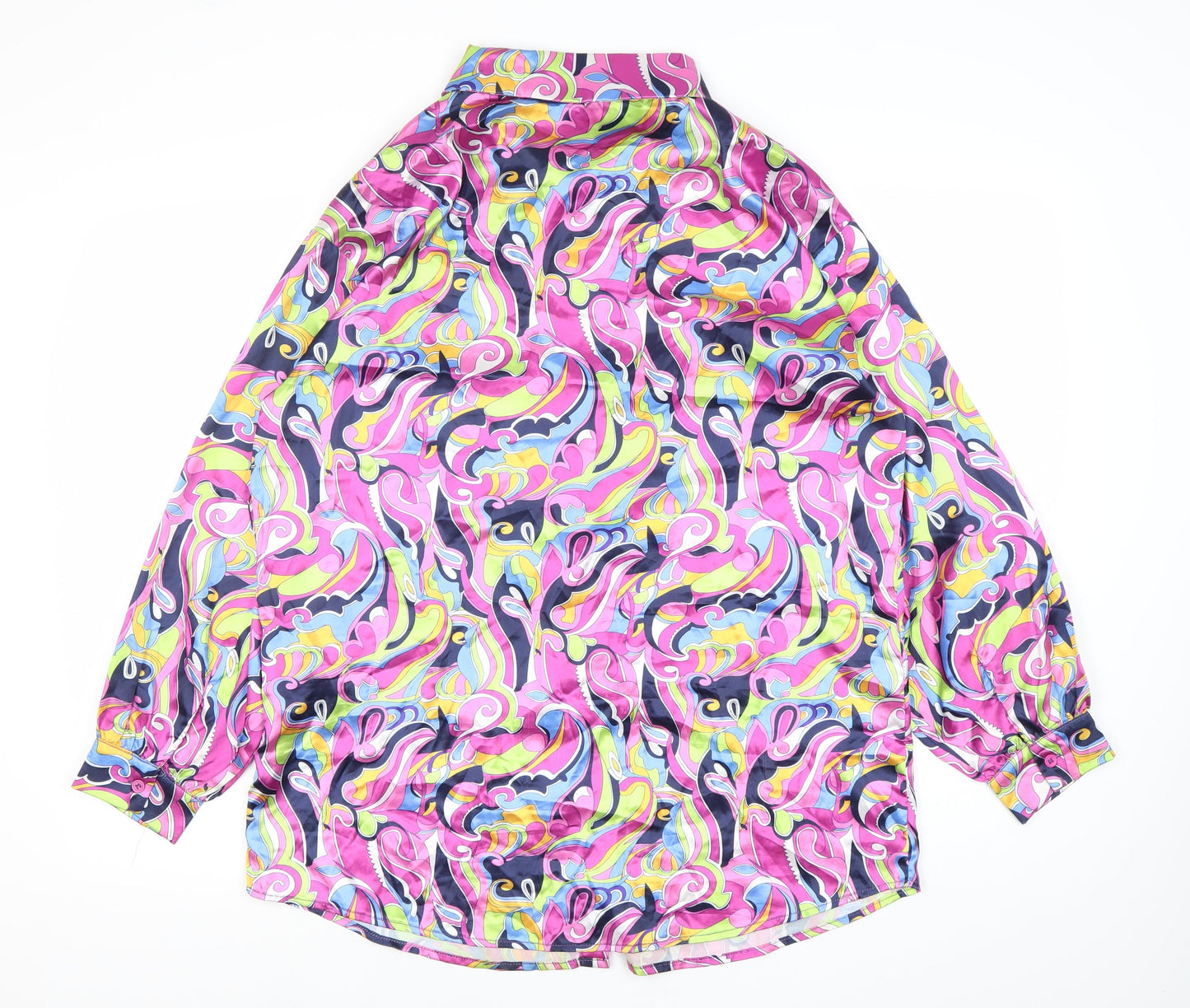 Womens UK Size 8 Missguided Multicoloured Classic Button-Up