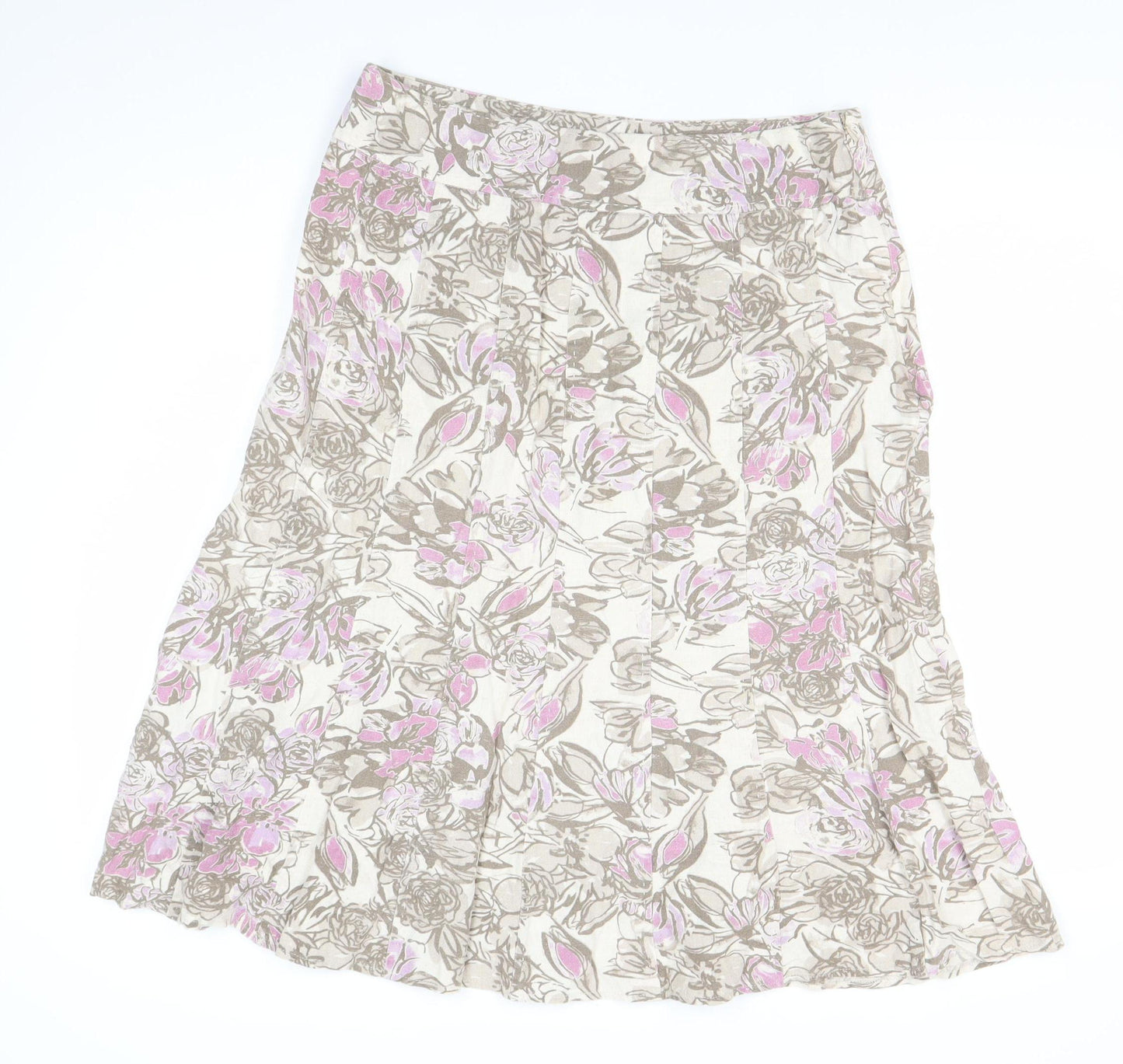 Womens UK Size 14 EWM A-Line Woven Skirt