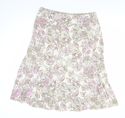 Womens UK Size 14 EWM A-Line Woven Skirt