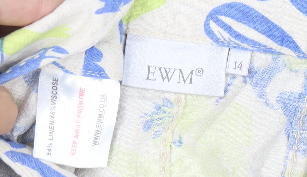 Womens UK Size 14 EWM A-Line  Skirt