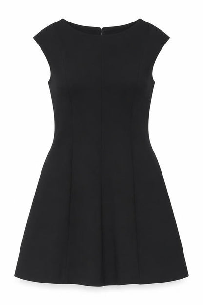 Gap Women’s Black Shift Dress Size 10 Sleeveless Knee Length