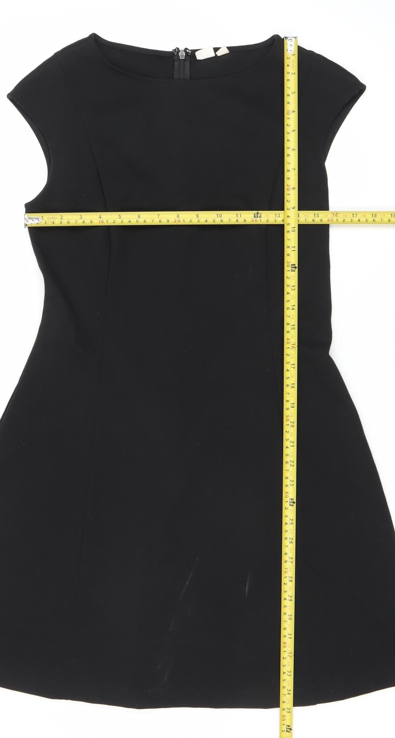 GAP Women’s Black Shift Dress Size 10 Sleeveless Knee Length