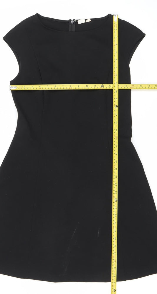 GAP Women’s Black Shift Dress Size 10 Sleeveless Knee Length