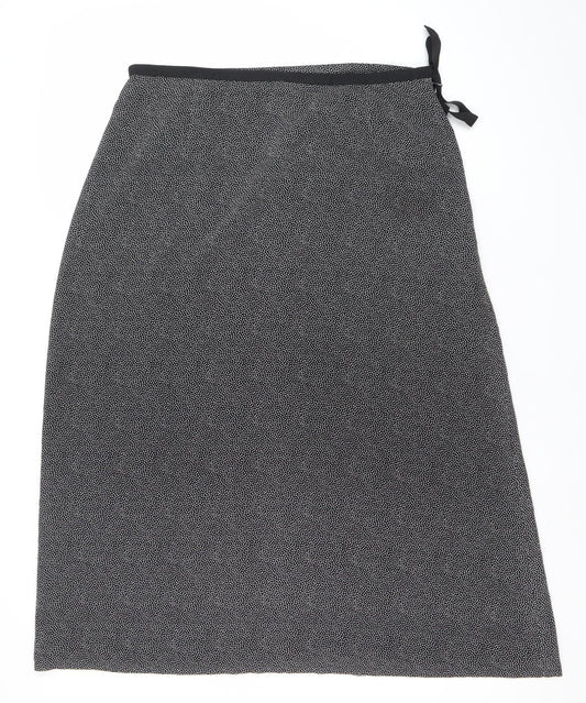 Womens UK Size 16 Viyella Straight & Pencil Twill Skirt