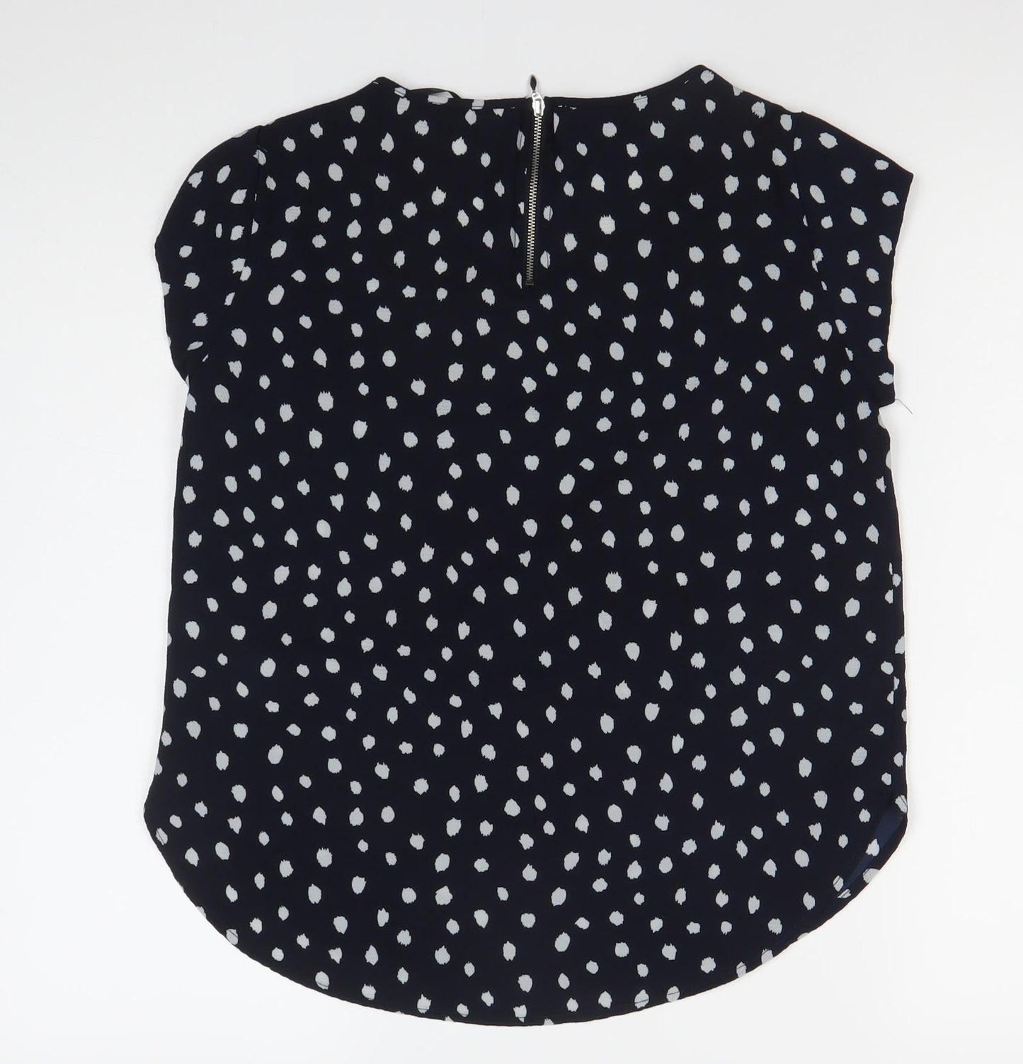 Womens UK Size 8 Only Blue Basic Blouse