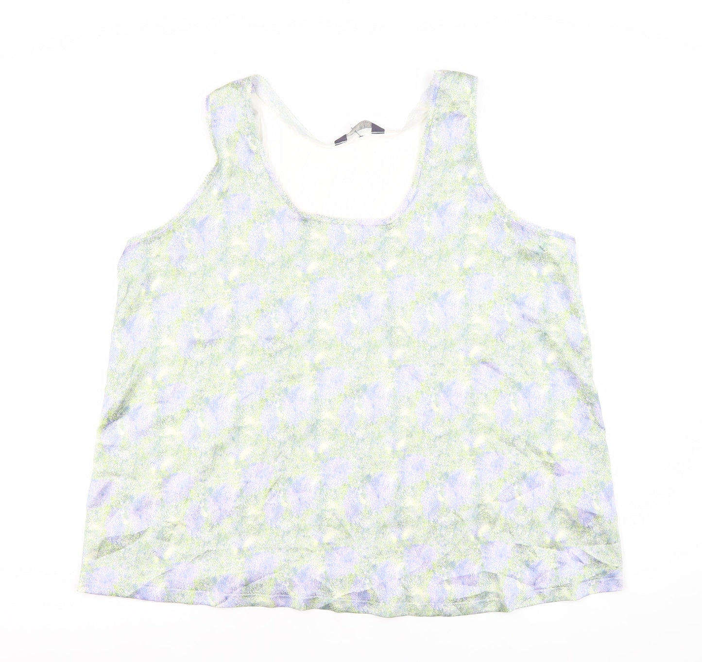Womens UK Size 14 Marks and Spencer Multicoloured Camisole Tank