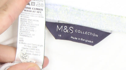 Womens UK Size 14 Marks and Spencer Multicoloured Camisole Tank