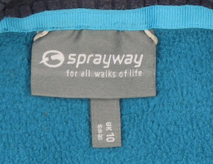 Womens UK Size 10 Sprayway Blue Basic Jacket