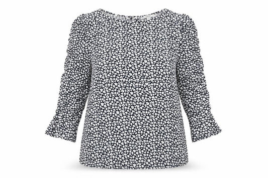 Womens UK Size M Esprit Blue Tunic Blouse