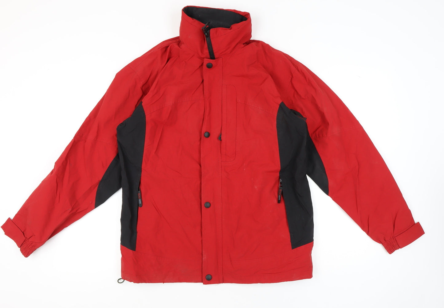 Mens UK Size M Biaggini Red Parka Coat