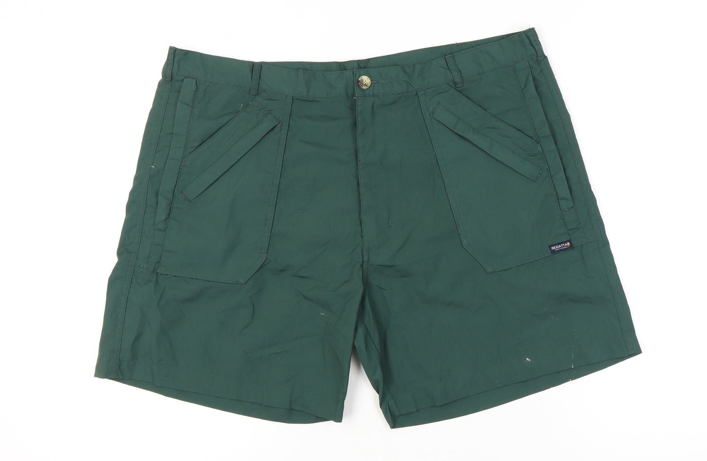 Regatta Men’s Green Cargo Shorts XL 40in Polyester Cotton Outdoor