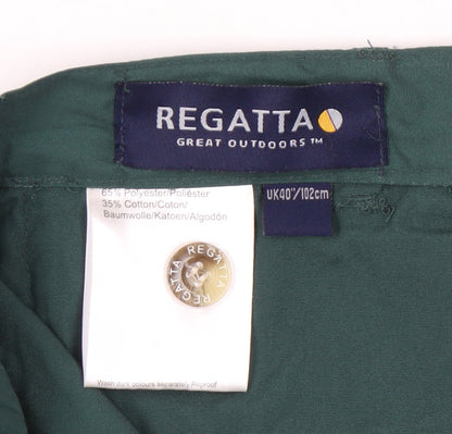 Regatta Men’s Green Cargo Shorts XL 40in Polyester Cotton Outdoor