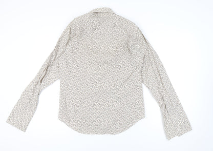 St George by Duffer Men’s Multicoloured Floral Cotton Dress Shirt Size 15