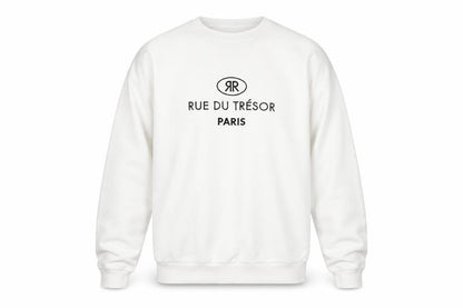 Mens UK Size XS ASOS White Pullover Sweatshirt