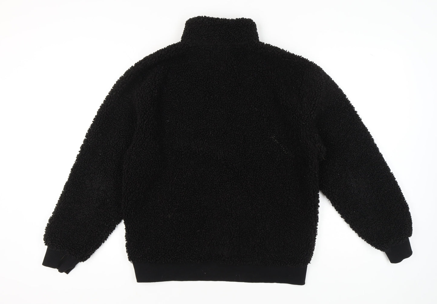 Topman Men’s Black Fleece Pullover Sweatshirt Small