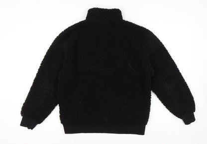 Topman Men’s Black Fleece Pullover Sweatshirt Small