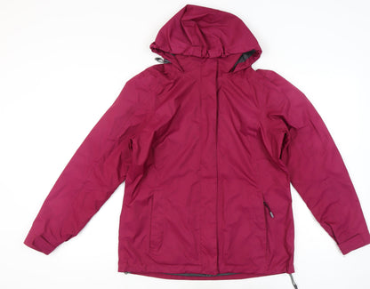 Womens UK Size 12 Crane Pink Rain Coat