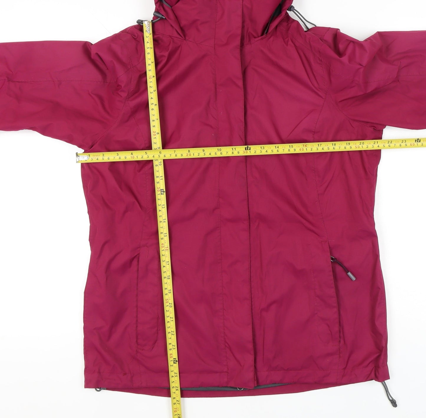 Womens UK Size 12 Crane Pink Rain Coat