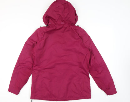 Womens UK Size 12 Crane Pink Rain Coat