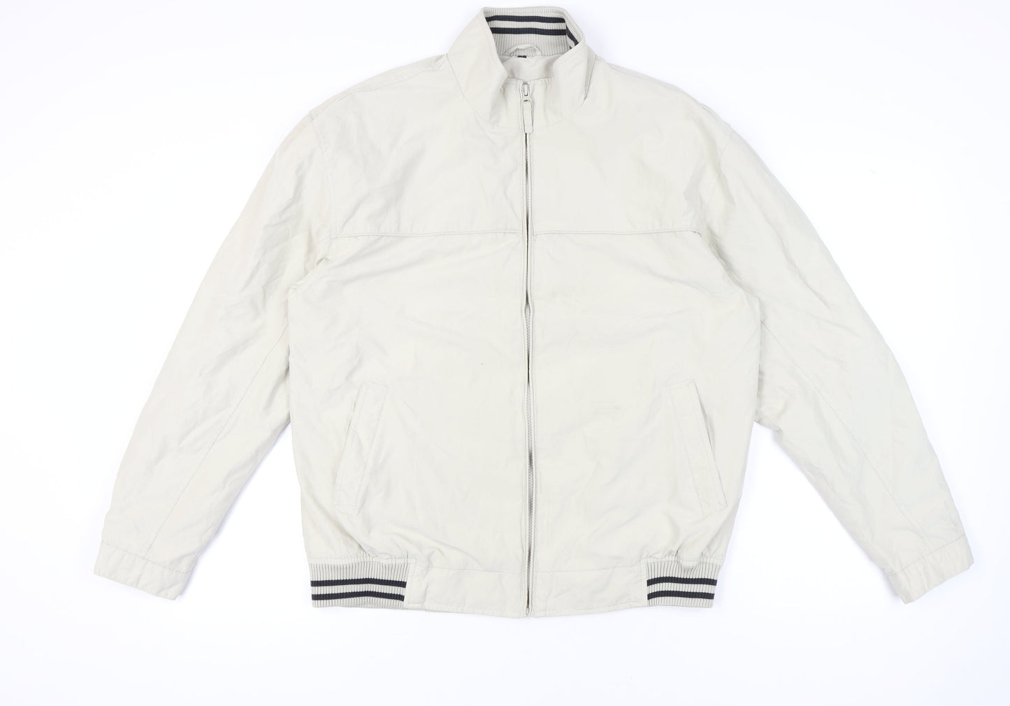 Mens UK Size L Thomas Nash Beige Basic Jacket