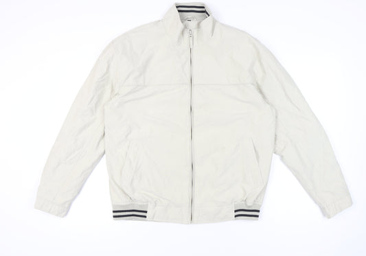 Mens UK Size L Thomas Nash Beige Basic Jacket