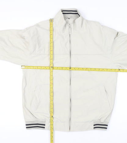 Mens UK Size L Thomas Nash Beige Basic Jacket