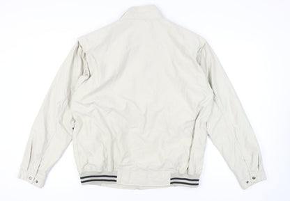 Mens UK Size L Thomas Nash Beige Basic Jacket