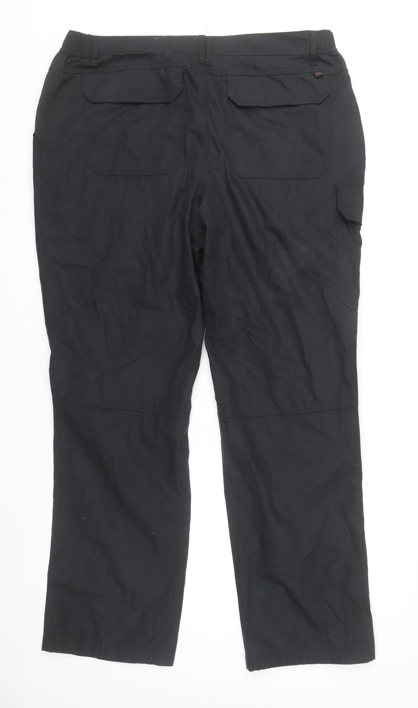 Peter Storm Men’s Black Cargo Trousers 38W 34L Lightweight Workwear