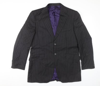 Mens UK Size 40 Marks and Spencer Regular Black Suit Jacket