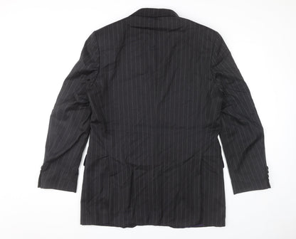 Mens UK Size 40 Marks and Spencer Regular Black Suit Jacket