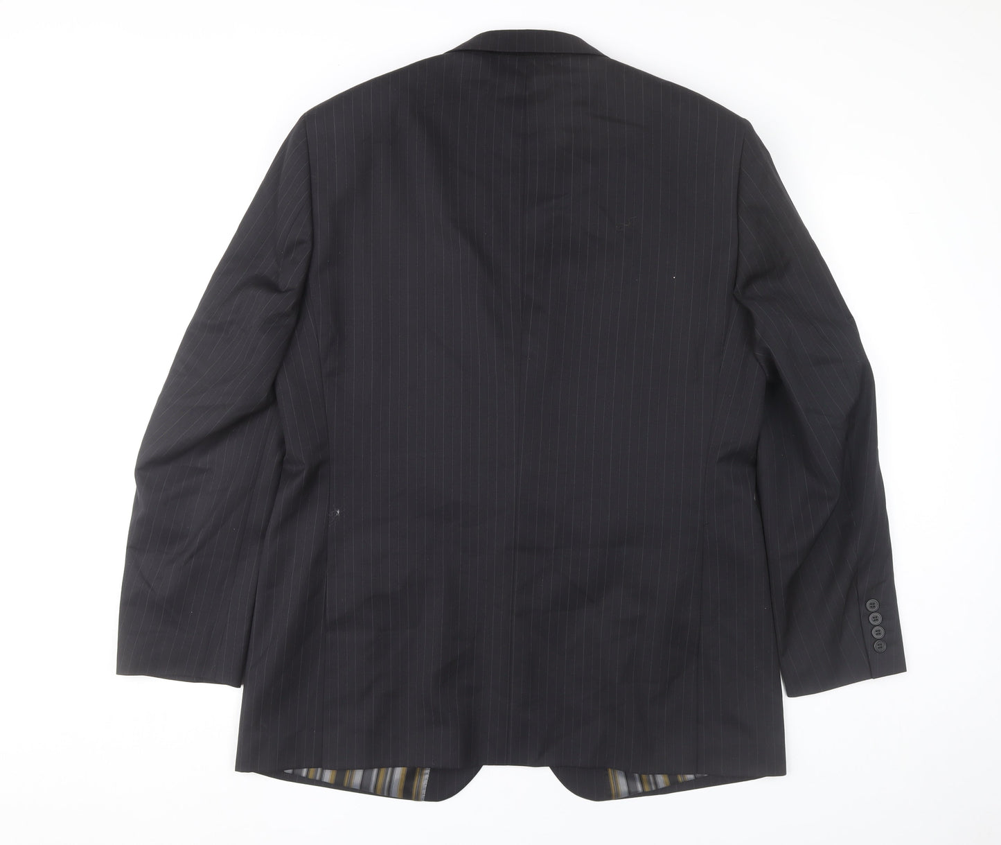 Mens UK Size 42 Greenwoods Elite Regular Black Suit Jacket