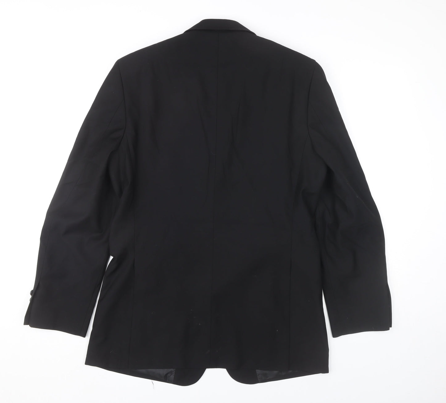 Mens UK Size 38 Burton Regular Black Suit Jacket