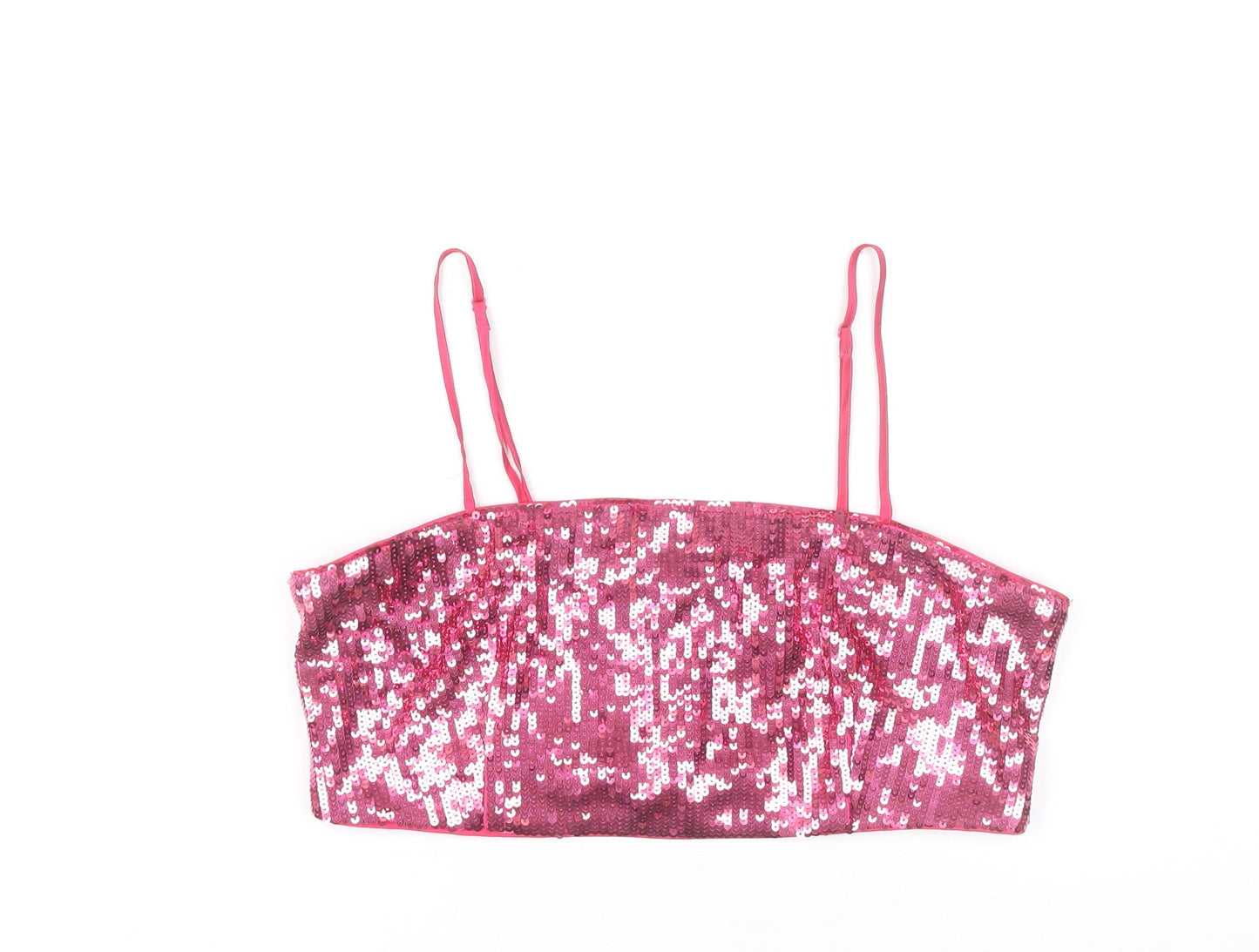 Womens UK Size 12 H&M Pink Camisole Tank