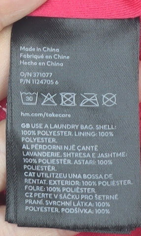 Womens UK Size 12 H&M Pink Camisole Tank