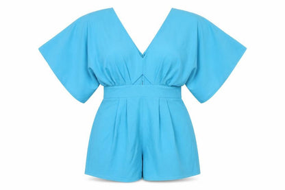 Womens UK Size 12 ASOS One-Piece Blue Playsuit
