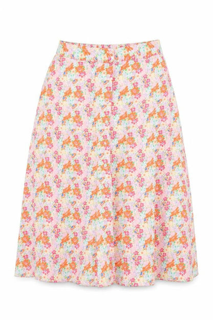 Womens UK Size M Pieces A-Line Jersey Skirt