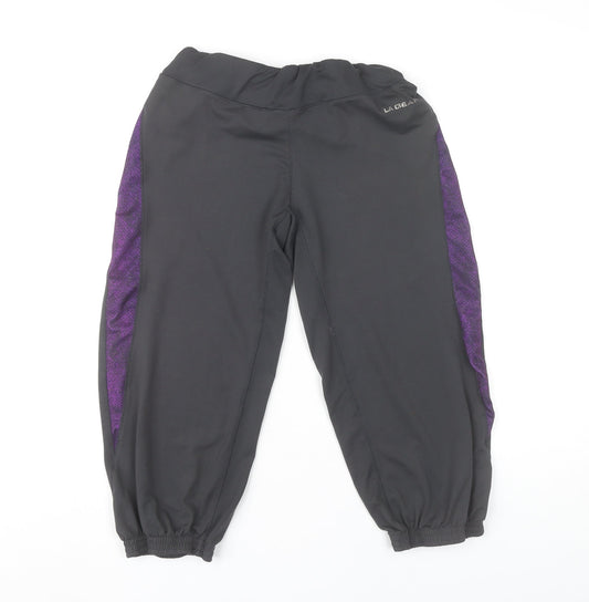 LA Gear Womens Black Jogger Trousers Size 12 Sportswear